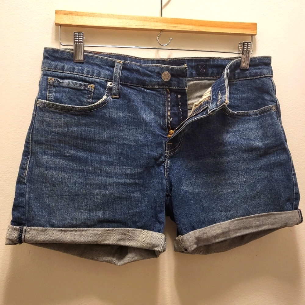 Lucky Brand Roll Up Jean Shorts